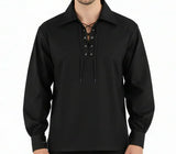 Scottish GHILLIE KILT SHIRT in Choice of Colors Jacobite Jacobean