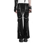 Men's Gothic Bondage Pant Rock Hard Trouser Heavy Weight Pant