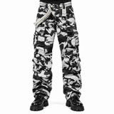 Men's Cotton Casual Military Army Camo Combat Work Cargo Pants with 8 Pockets