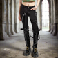 Men's Electro Bondage Rave Gothic Cyber Chain Gothic Jeans Punk Rock Pant’s