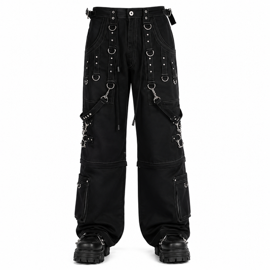 Gothic Men Gothic Paimon Bondage Pants