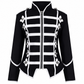 Women's Black Silver Parade Ladies Jacket