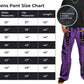 Gothic Bondage Handmade Men Pant Alternative Punk Rock Transformer Trouser Purple Baggy