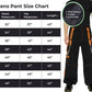 Men Extreme Bondage Skater Black/Orange Gothic Punk Rocker Cyber Goth Steam punk Biker Pant