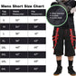 Mens Extreme Bondage Red Skater Gothic Punk Rocker Cyber Steampunk Biker Shorts