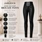 Men Syndicate Trousers Pants Steampunk Black Brocade Vintage Gothic Victorian