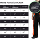 Gothic Men's Handmade Bondage 4 Pocket Dead Thread Trouser Punk Rock Black Orange Pant