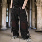 Extreme Bondage Skater Gothic Punk Rocker Cyber Goth Steampunk Biker Pant