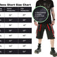 Men's Gothic Handmade Bondage Punk Rock Transformer Black Red Shorts