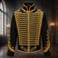 Men’s Adam Luxe Military Drummer Jacket – Black Parade Hussar Style