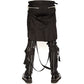 Extreme Bondage Gothic Punk Rocker Cyber Goth Steampunk Biker Pants/Emo