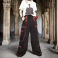 Gothic Extreme Bondage Skater Gothic Punk Rocker Cyber Goth Steampunk Biker Emo Trouser Pant Shorts USA