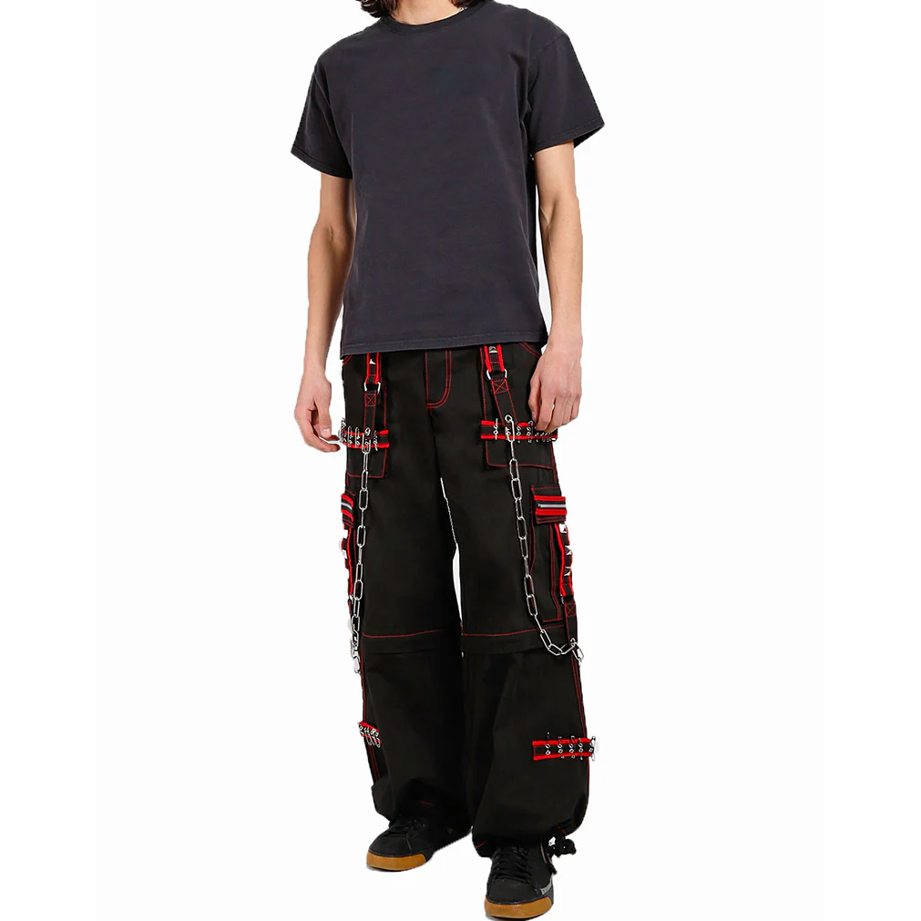 Gothic Extreme Bondage Skater Gothic Punk Rocker Cyber Goth Steampunk Biker Emo Trouser Pant Shorts USA