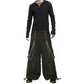 Gothic Extreme Bondage Skater Gothic Punk Rocker Cyber Goth Steampunk Biker Emo Black Dagger Trouser Pant Shorts USA
