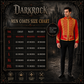 Men’s Adam Luxe Military Drummer Jacket – Red Parade Hussar Style