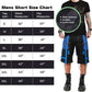 Gothic Handmade Gothic Bondage Men's Short Alternative Punk Rock Black Blue Emo Shorts