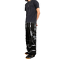 Prime Quality Men Gothic Bondage Reflective Men Street Walker Pant Alternative Punk Rock Emo Trouser Pant Shorts