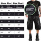 Prime Quality Gothic Men's Black Bondage Gothic Cyber Shorts Chain Techno Rock Punk Shorts