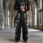 Gothic Jeans Apocalyptic Punke Mo Pants/USA Crazy Piper Goth Cyber Pants