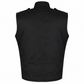 Men's Military Hussar Sleeveless Black Vest Black &amp; Silver Jacket Usa