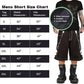 Gothic Bondage White Skull Shorts Black White Alternative Punk Rock Emo Shorts