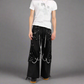 Goth Pant  Bondage Skater Gothic Punk Rocker Cyber Steampunk Biker Pant/Usa