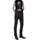 Prime Quality Men's Gothic Alastor Steampunk Black Brocade Dress Pants