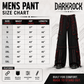 Men’s Black Gothic Super Studded Pants Red Stitching Men’s Fashion Goth Pant