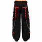 Gothic Extreme Bondage Skater Gothic Punk Rocker Cyber Goth Steampunk Biker Emo Trouser Pant Shorts USA