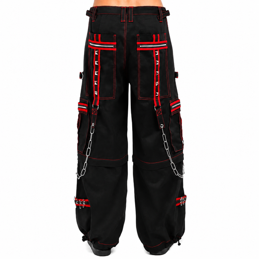 Gothic Extreme Bondage Skater Gothic Punk Rocker Cyber Goth Steampunk Biker Emo Trouser Pant Shorts USA