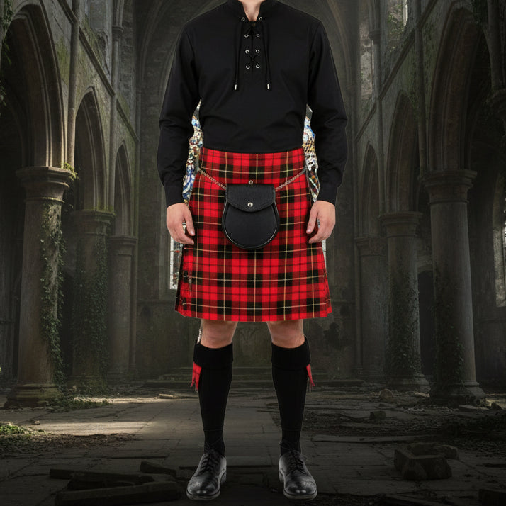 Men's 6 Yard's Wallace Scottish Traditional Kilt Tartan Highland Kilt