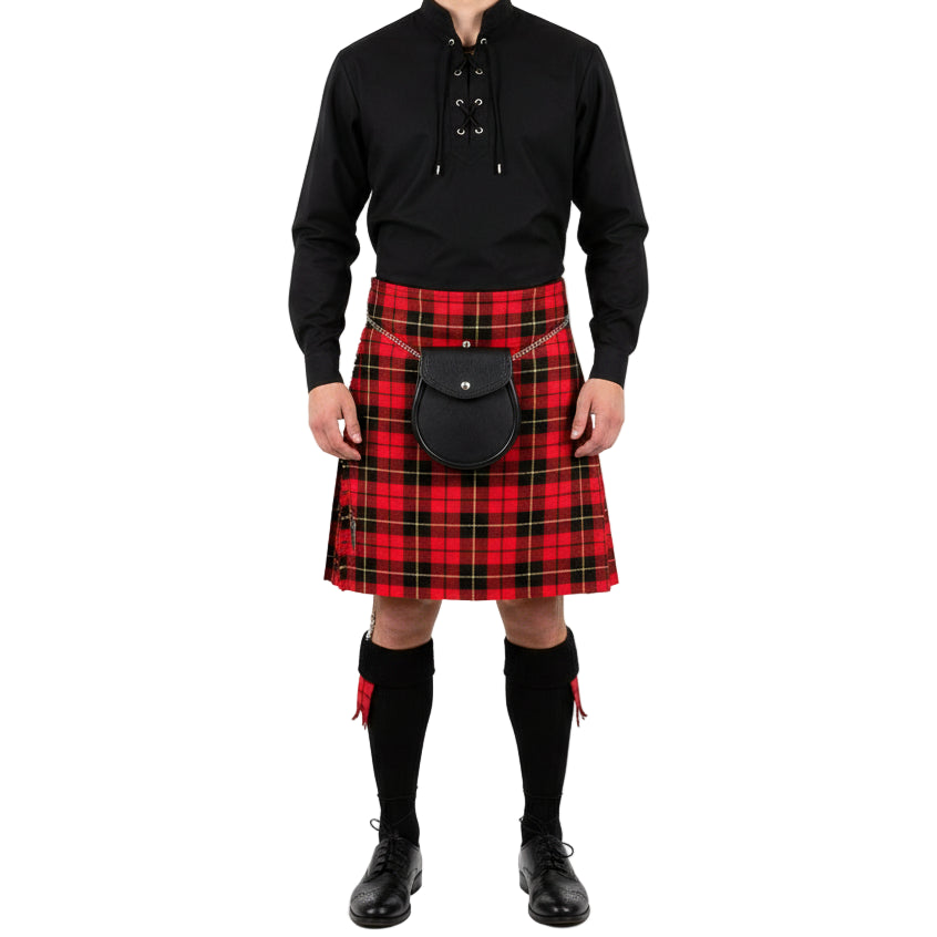 Men's 6 Yard's Wallace Scottish Traditional Kilt Tartan Highland Kilt