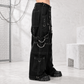 Gothic Men Gothic Paimon Bondage Pants