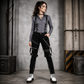 Men Gothic Bondage Black Pant Rock Hard Trouser Heavy Weight Emo Pants