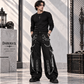 Gothic Men's Peep Dark Street Pant White