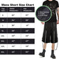 Gothic Mens Gothic Cool Cyber Bondage Baggy Shorts
