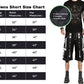 Mens Gothic Punk Black White Bondage Trip Chain Techno Rock Punk Shorts Usa