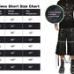 Gothic Mens Black Gothic X Strap Zip Off Punk Rave Shorts