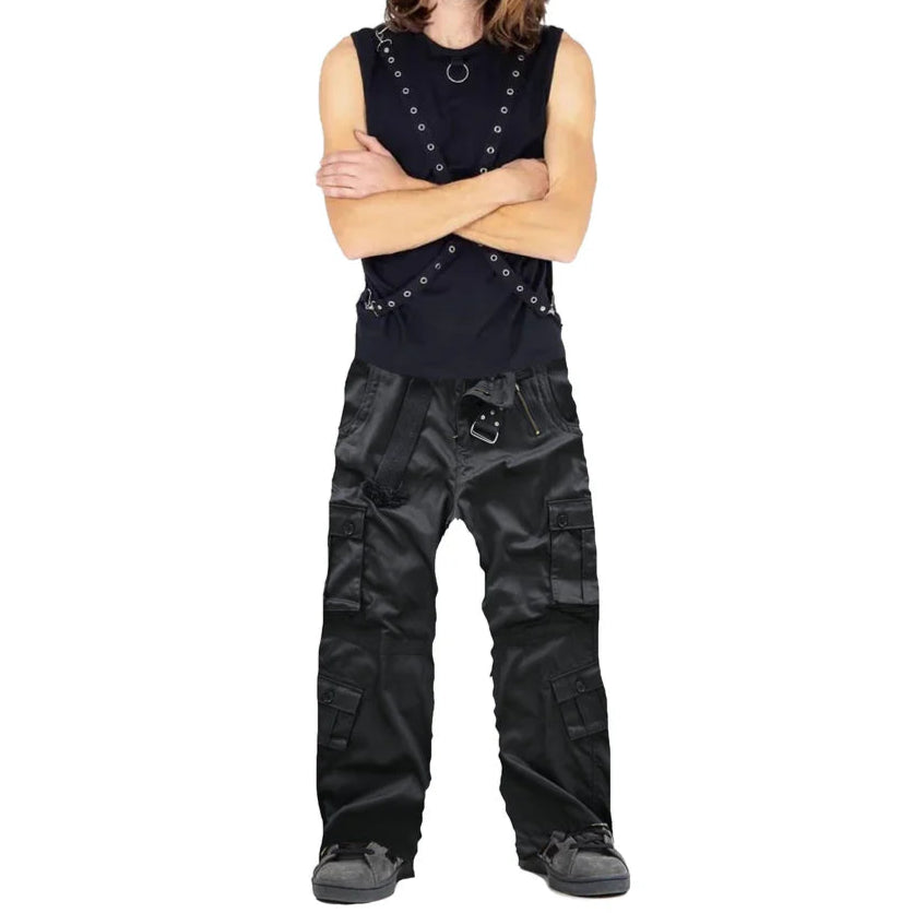 Men's Cotton Casual Military Army Camo Combat Work Cargo Pants with 8 Pockets