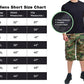 Gothic Mens Punk Short Green Camo