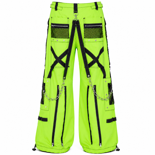 Prime Quality Men Gothic Bondage Pant Alternative Punk Rock Emo Gothic Limelight Symbol Pants/USA