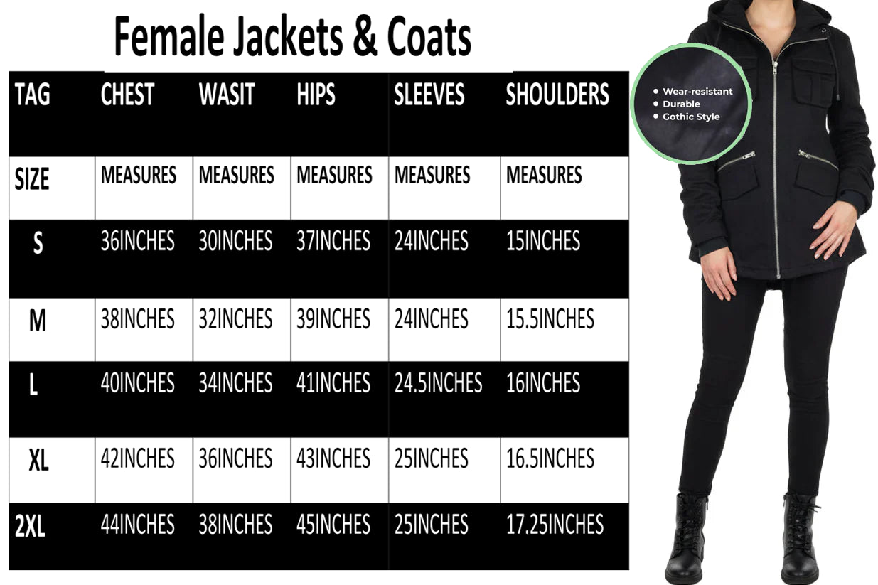 Prime Ladies Parka Jacket Women Cotton Casual Trench Coat Wool Hood