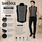 Men's Military Hussar Sleeveless Black Vest Black &amp; Silver Jacket Usa