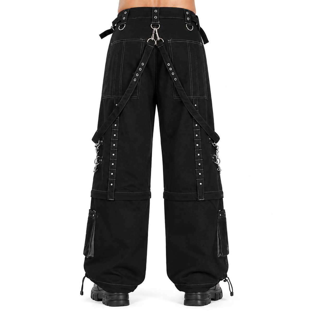 Gothic Men Gothic Paimon Bondage Pants