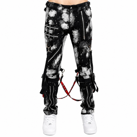 Prime Quality Handmade Men Gothic Bondage Day Walker Pant Alternative Punk Rock Bleach Emo Pants USA