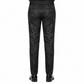 Men's Black Brocade Victorian Dress Pant Trouser/Black Gothic Pants