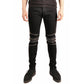 GOTHIC BONDAGE JEANS HEAVY WEIGHT ZIPPER PUNK ROCK GOTH TROUSER PANTS