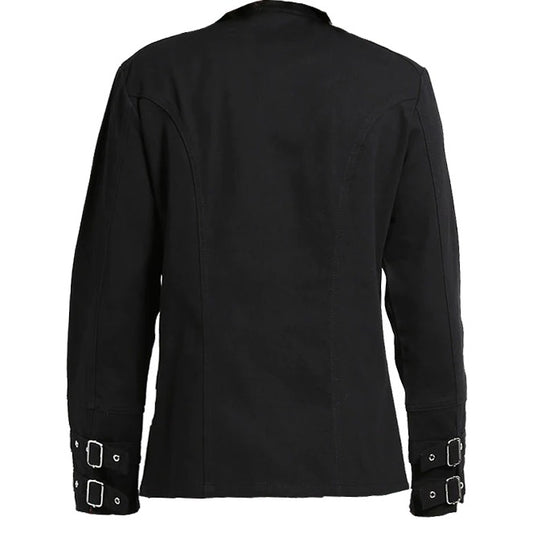 Men Gothic Handcuff Jacket