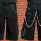 Men Bondage Trouser Gothic Transformer Baggy Shorts Trouser Emo/Shorts/Usa