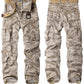 AKARMY Men's Cotton Casual Military Army Camo Combat Work Cargo Pants with 8 Pockets